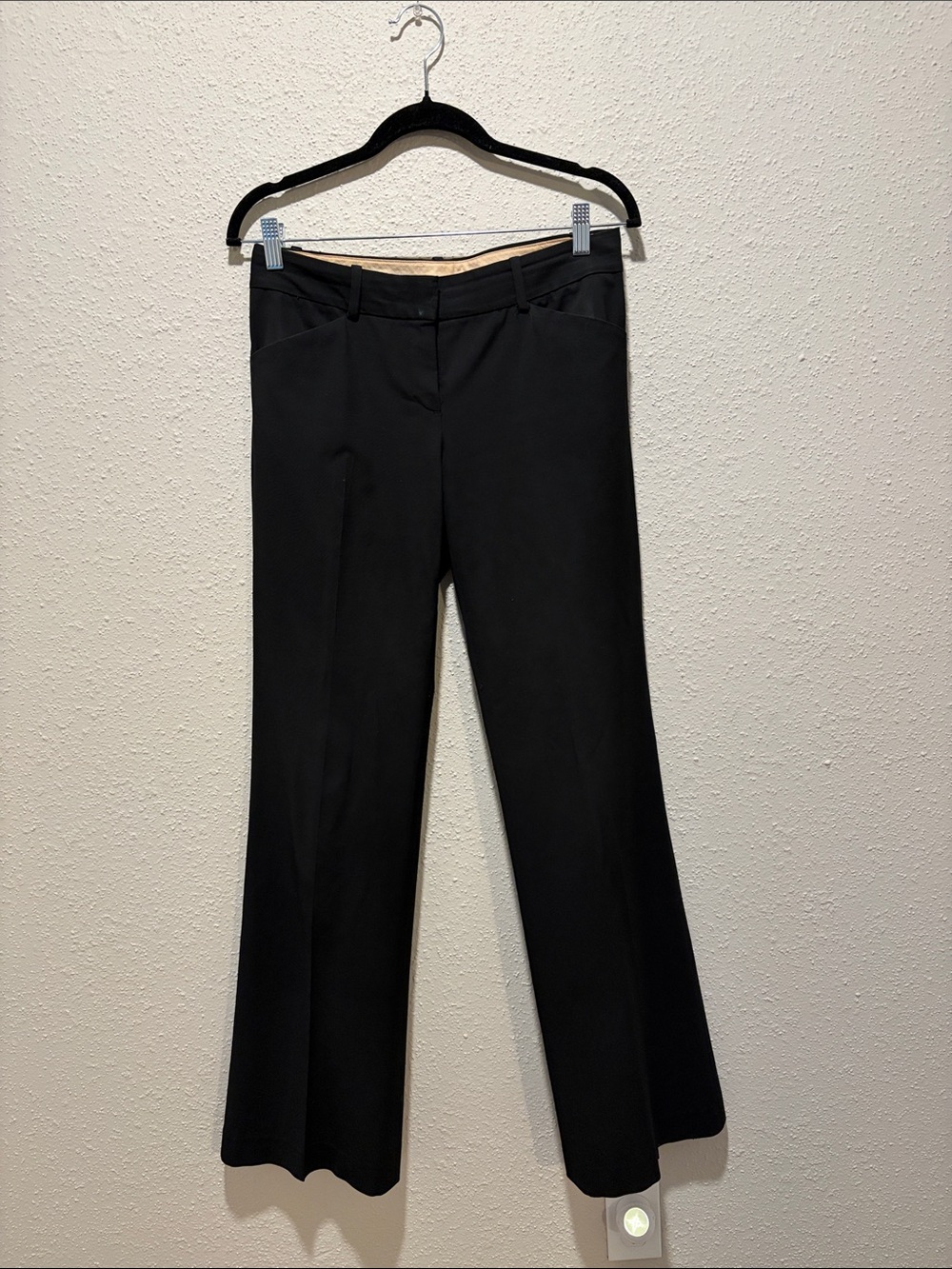Theory Black Boot Cut Dress Pants